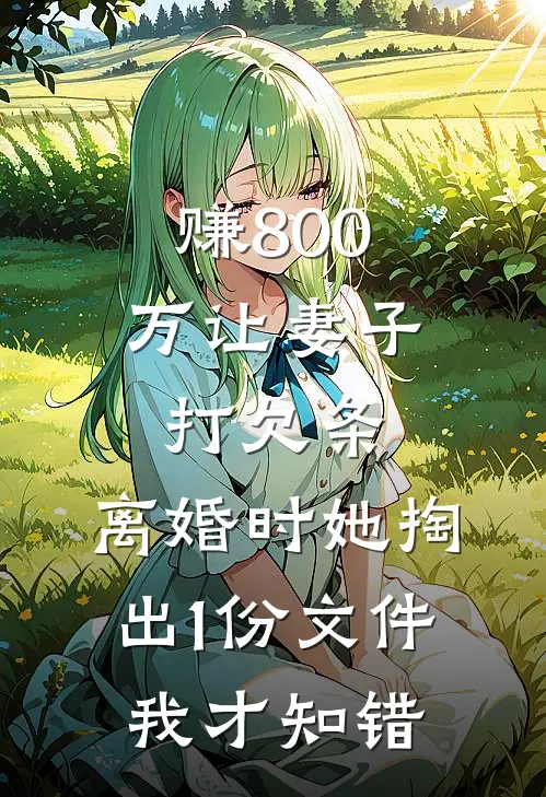 赚800万让妻子打欠条，离婚时她掏出1份文件我才知错