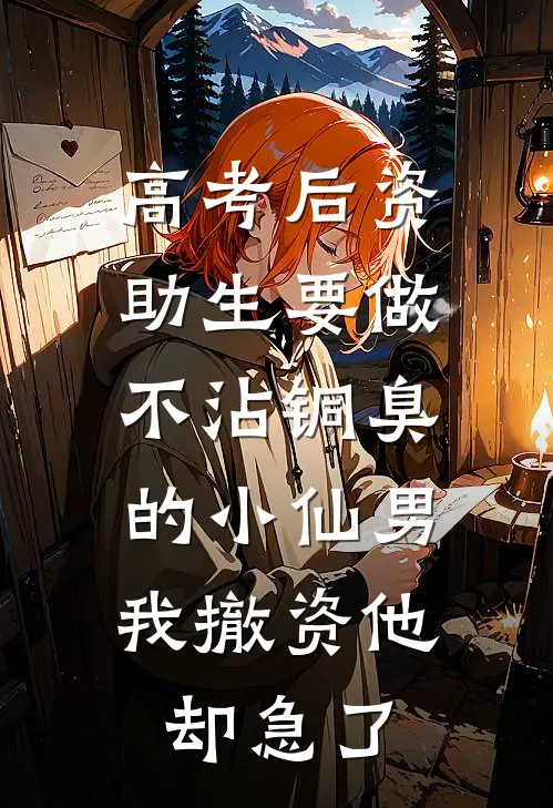 高考后资助生要做不沾铜臭的小仙男，我撤资他却急了