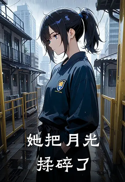 她把月光揉碎了