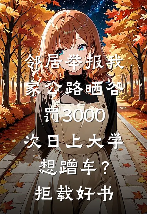 邻居举报我家公路晒谷罚3000，次日上大学想蹭车？拒载好书