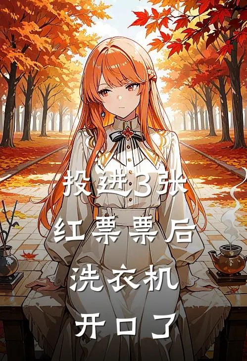 投进3张红票票后，洗衣机开口了