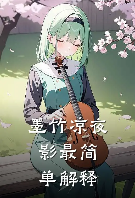 墨竹凉夜影最简单解释