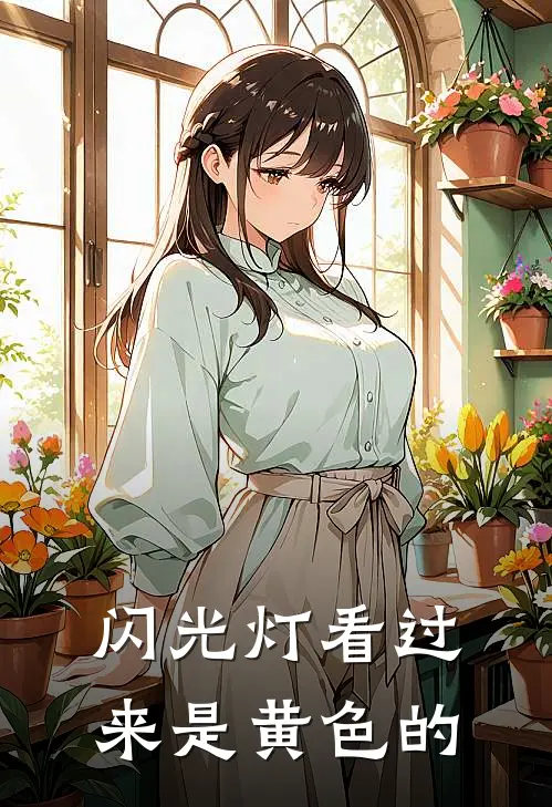 闪光灯看过来是黄色的