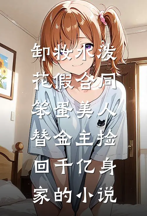 卸妆水泼花假合同，笨蛋美人替金主捡回千亿身家的小说