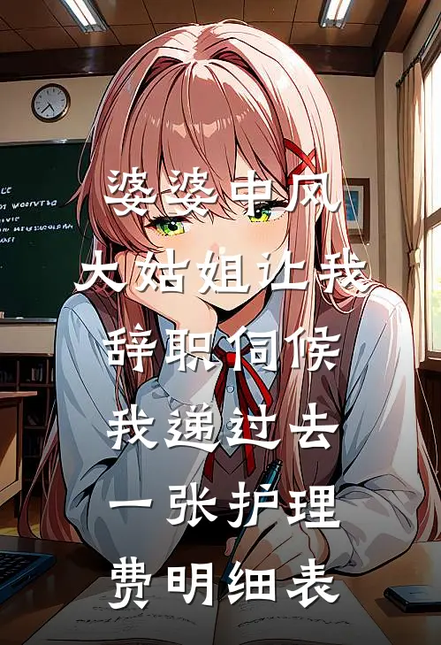 婆婆中风，大姑姐让我辞职伺候，我递过去一张护理费明细表