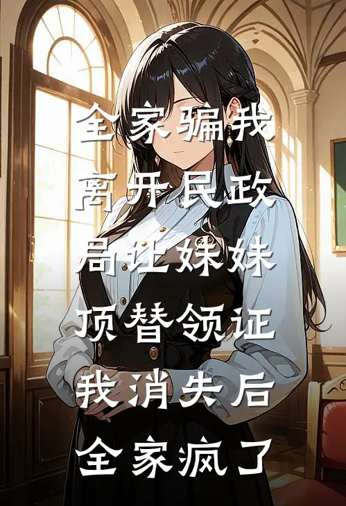 全家骗我离开民政局让妹妹顶替领证，我消失后全家疯了