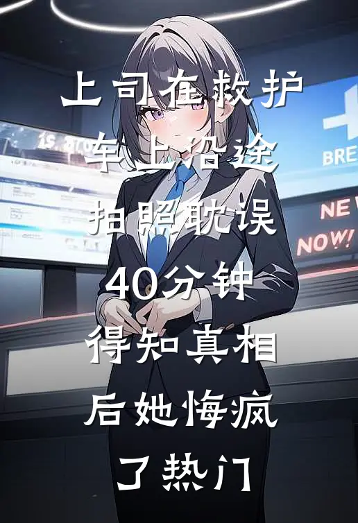 上司在救护车上沿途拍照耽误40分钟，得知真相后她悔疯了热门
