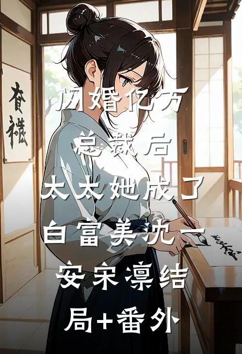 闪婚亿万总裁后，太太她成了白富美沈一安宋凛结局+番外