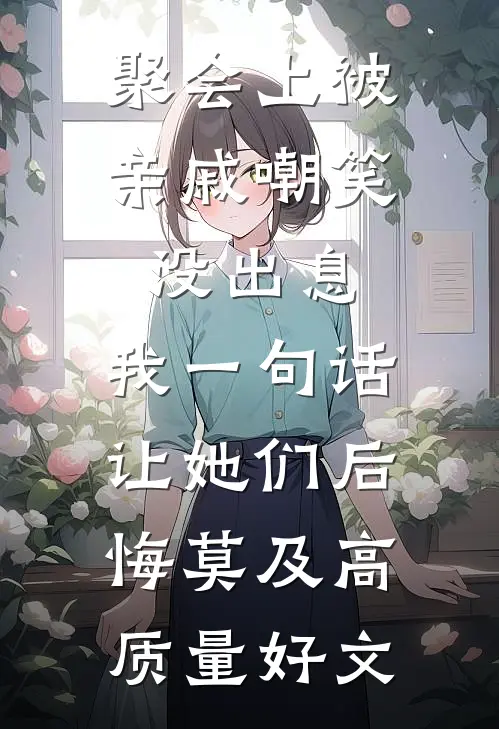 聚会上被亲戚嘲笑没出息，我一句话让她们后悔莫及高质量好文