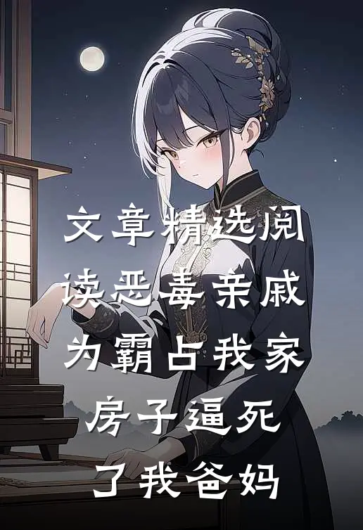 文章精选阅读恶毒亲戚为霸占我家房子逼死了我爸妈