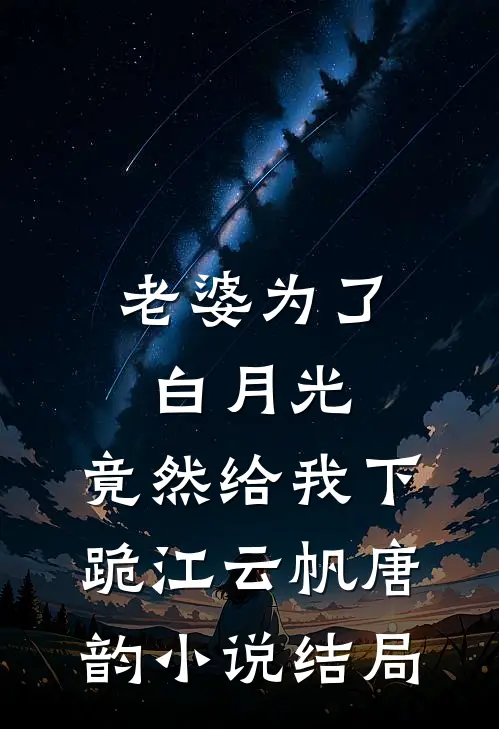 老婆为了白月光，竟然给我下跪江云帆唐韵小说结局