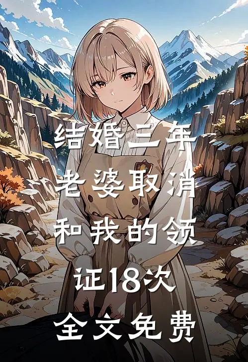 结婚三年，老婆取消和我的领证18次全文免费