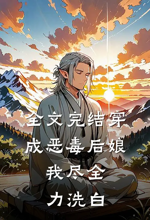 全文完结穿成恶毒后娘,我尽全力洗白了