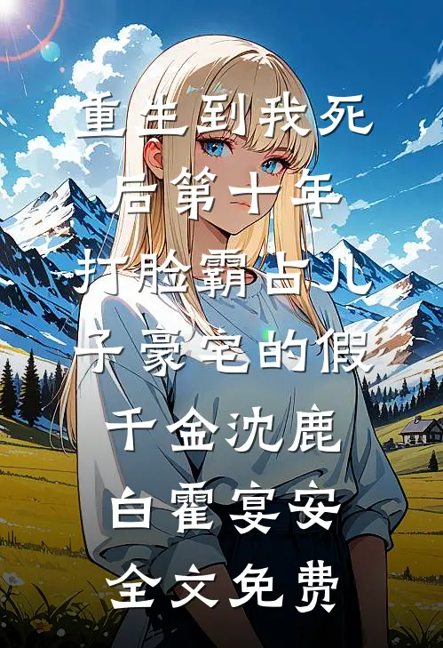 重生到我死后第十年，打脸霸占儿子豪宅的假千金沈鹿白霍宴安全文免费