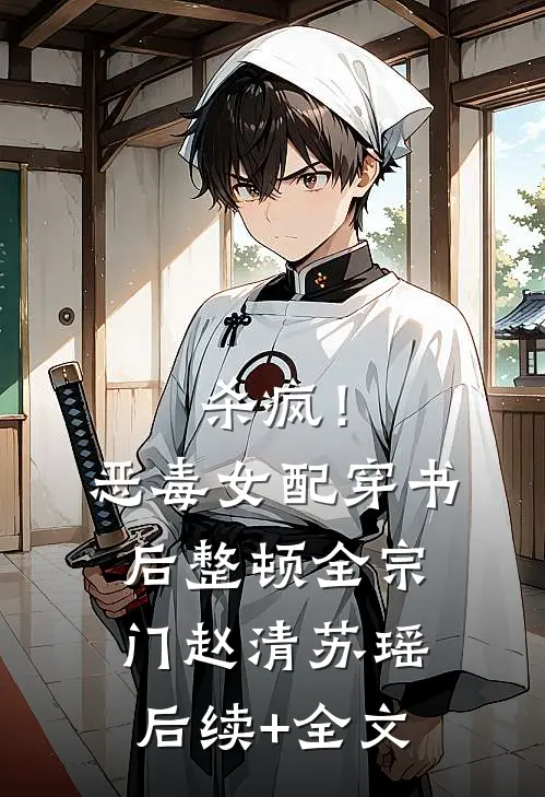 杀疯！恶毒女配穿书后整顿全宗门赵清苏瑶后续+全文