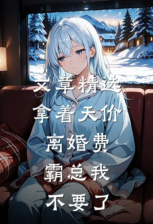 文章精选拿着天价离婚费，霸总我不要了