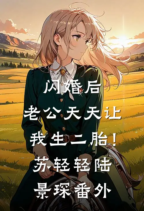 闪婚后，老公天天让我生二胎！苏轻轻陆景琛番外