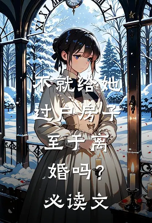 不就给她过户房子，至于离婚吗？必读文
