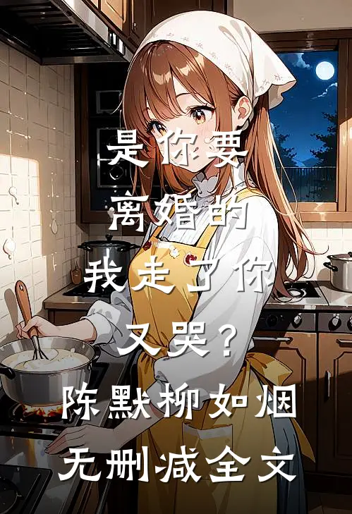 是你要离婚的，我走了你又哭？陈默柳如烟无删减全文