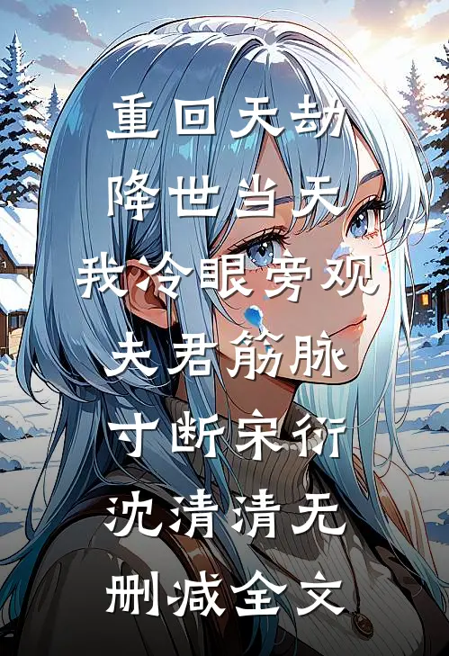重回天劫降世当天，我冷眼旁观夫君筋脉寸断宋衍沈清清无删减全文