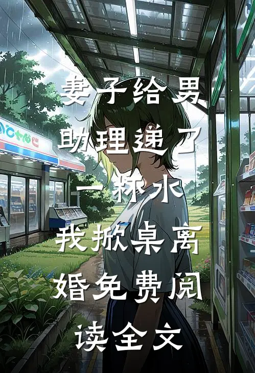 妻子给男助理递了一杯水，我掀桌离婚免费阅读全文