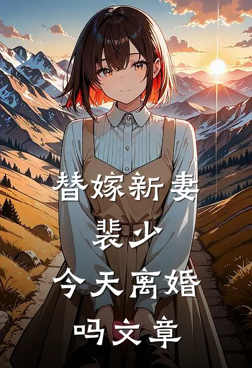 替嫁新妻：裴少，今天离婚吗文章