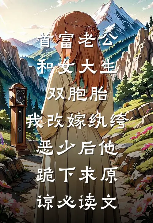 首富老公和女大生双胞胎，我改嫁纨绔恶少后他跪下求原谅必读文