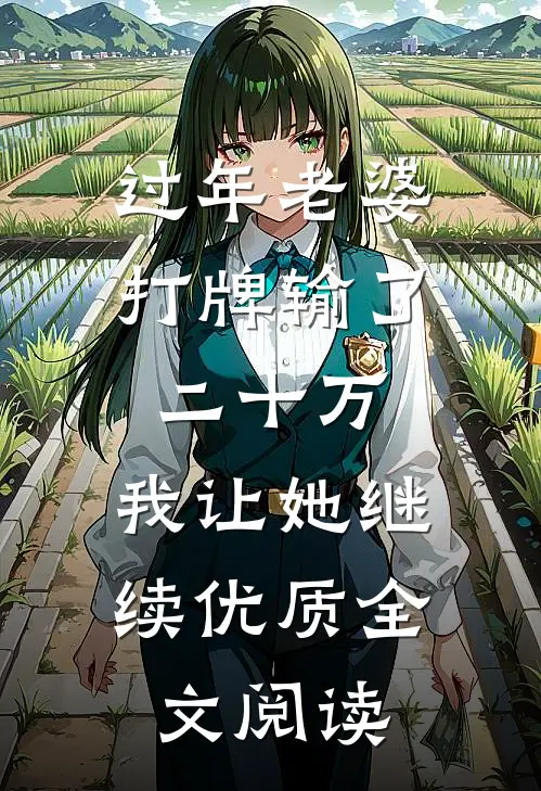 过年老婆打牌输了二十万，我让她继续优质全文阅读