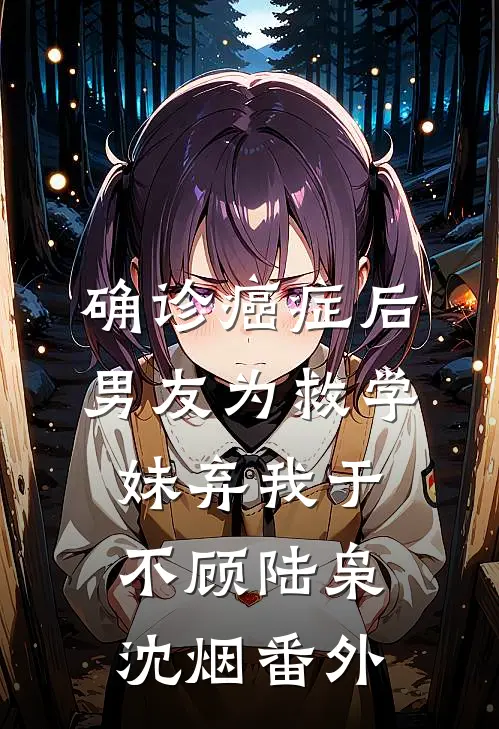确诊癌症后，男友为救学妹弃我于不顾陆枭沈烟 番外