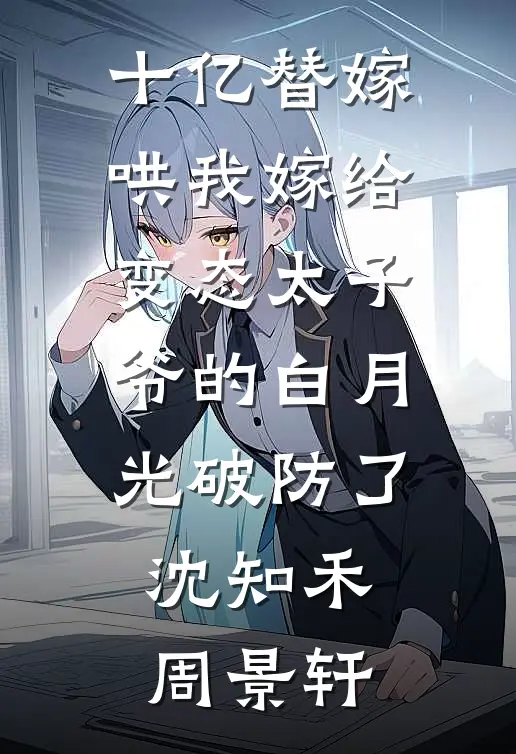 十亿替嫁，哄我嫁给变态太子爷的白月光破防了(沈知禾周景轩)