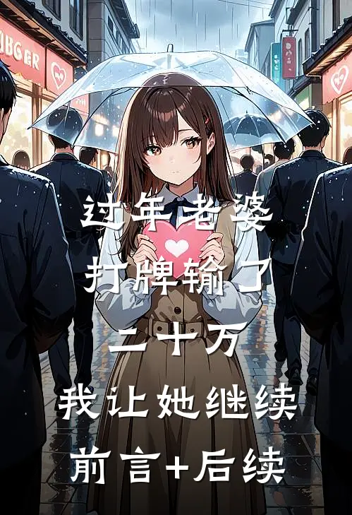 过年老婆打牌输了二十万，我让她继续前言+后续